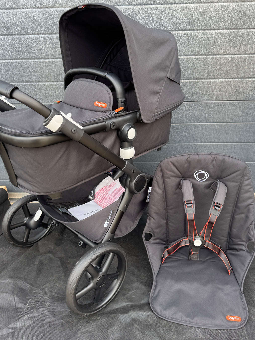 Bugaboo Fox Cub certified refurbished — front view | Buggy Pitstop