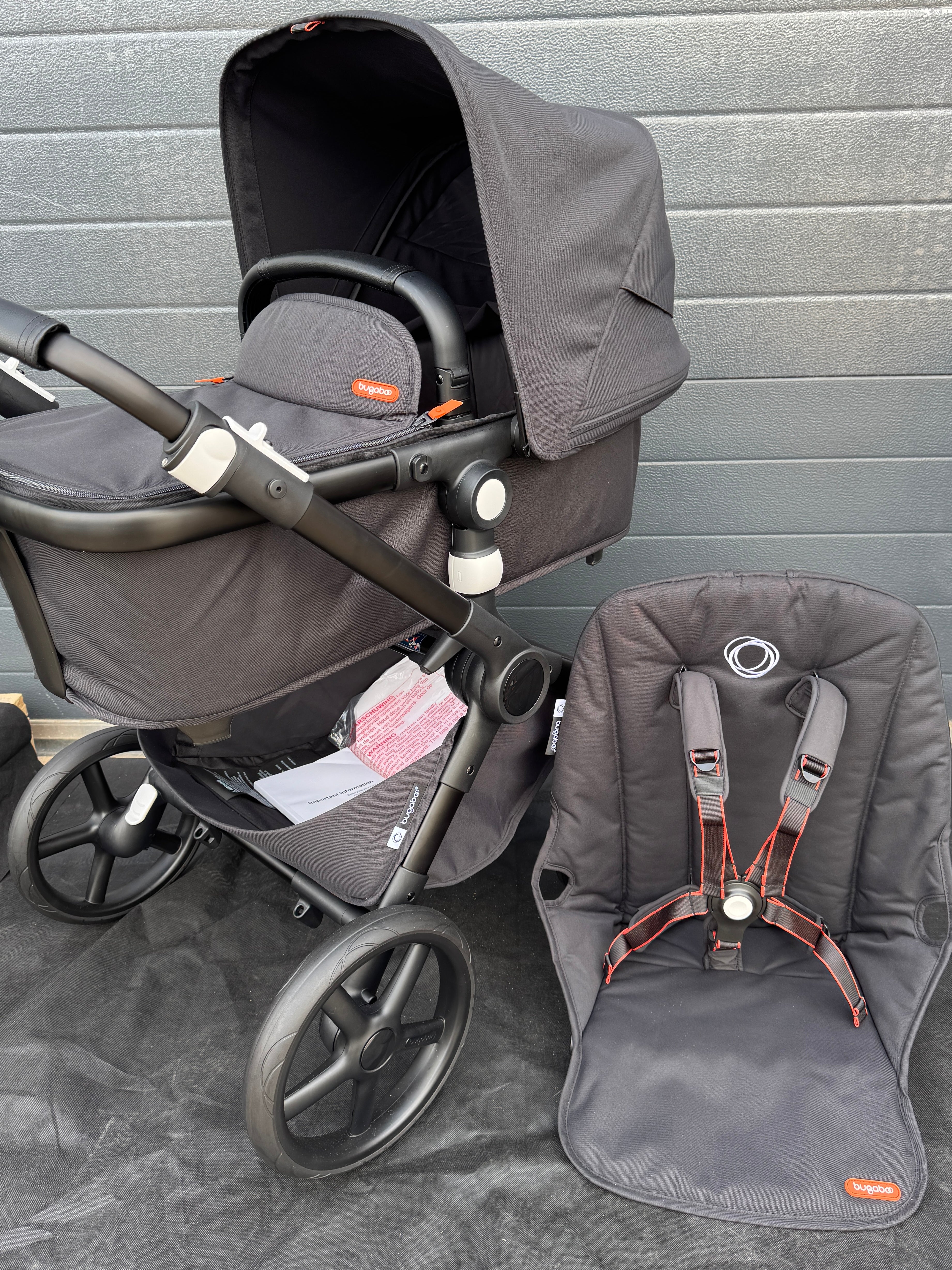 Bugaboo Fox Cub certified refurbished — front view | Buggy Pitstop